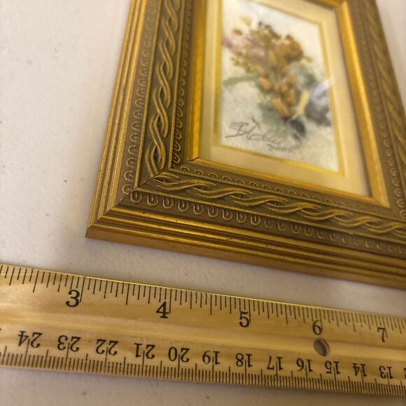 Downy Serviceberry / Canadian Wildflower Framed Signed Kathryn Reith Blake - Picture 5 of 7